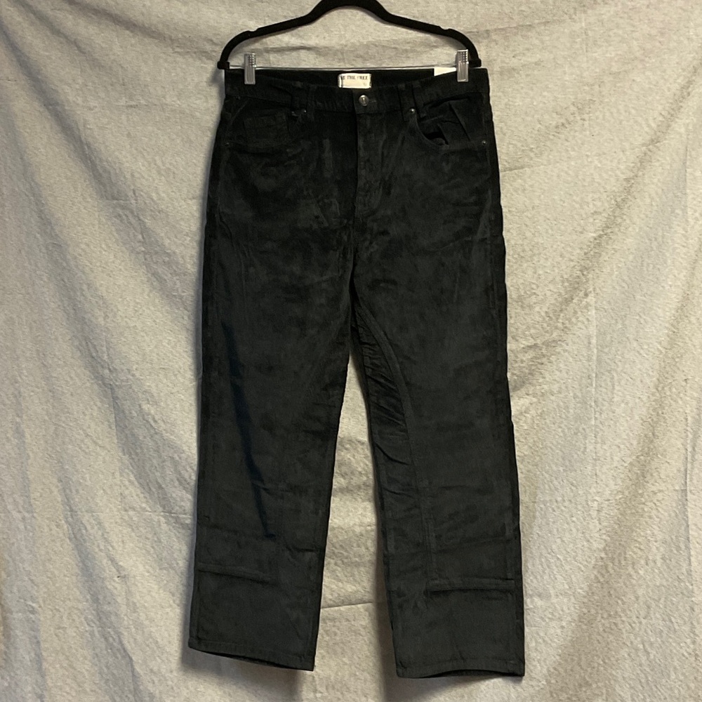 Free People Dark Corduroy Pants